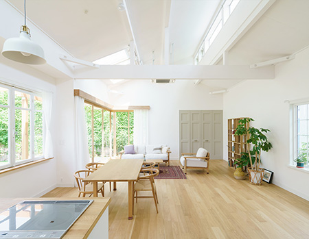 ライフスタイルに合わせた自由設計